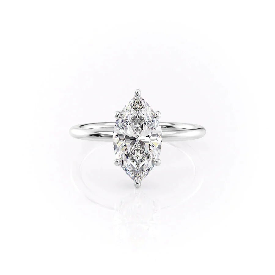 The Low Profile Kamellie Set With A 1.0 Carat