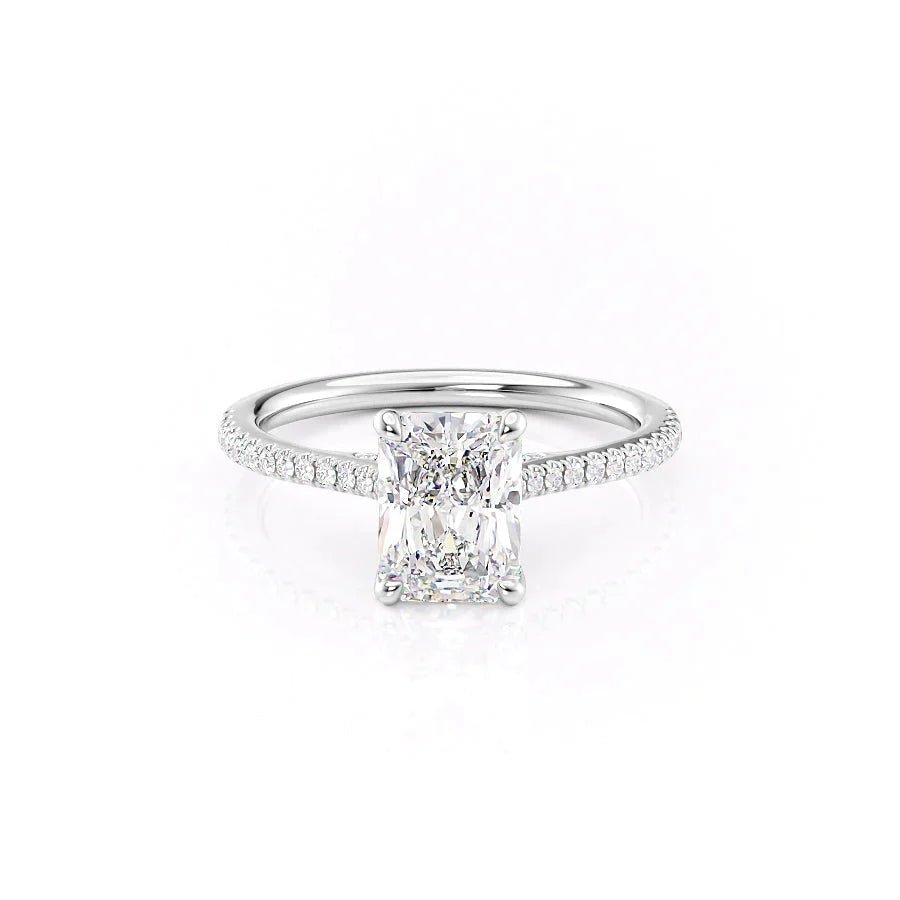 The Pave Claire Set With A 1.0 Carat