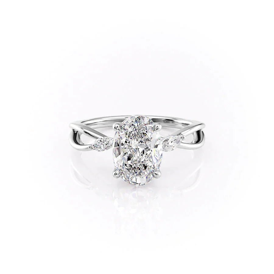 The Kelsey Set With A 1.0 Carat