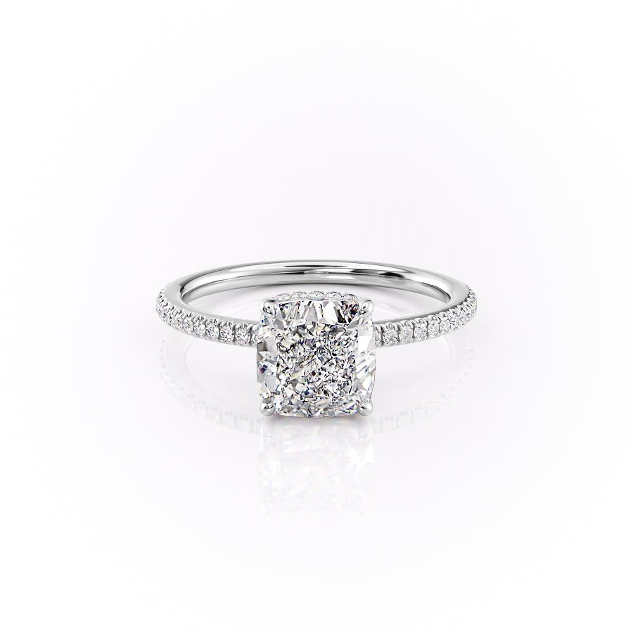 The Pave Margot Set With A 1.0 Carat