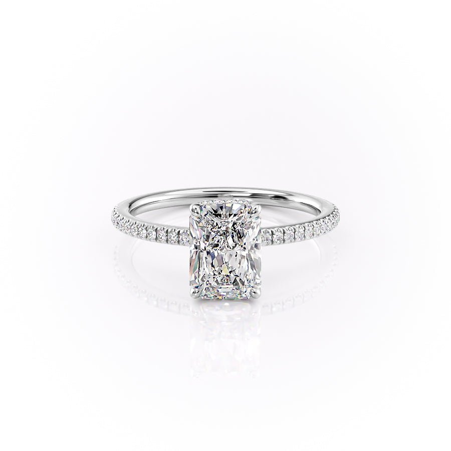 The Pave Margot Set With A 1.0 Carat