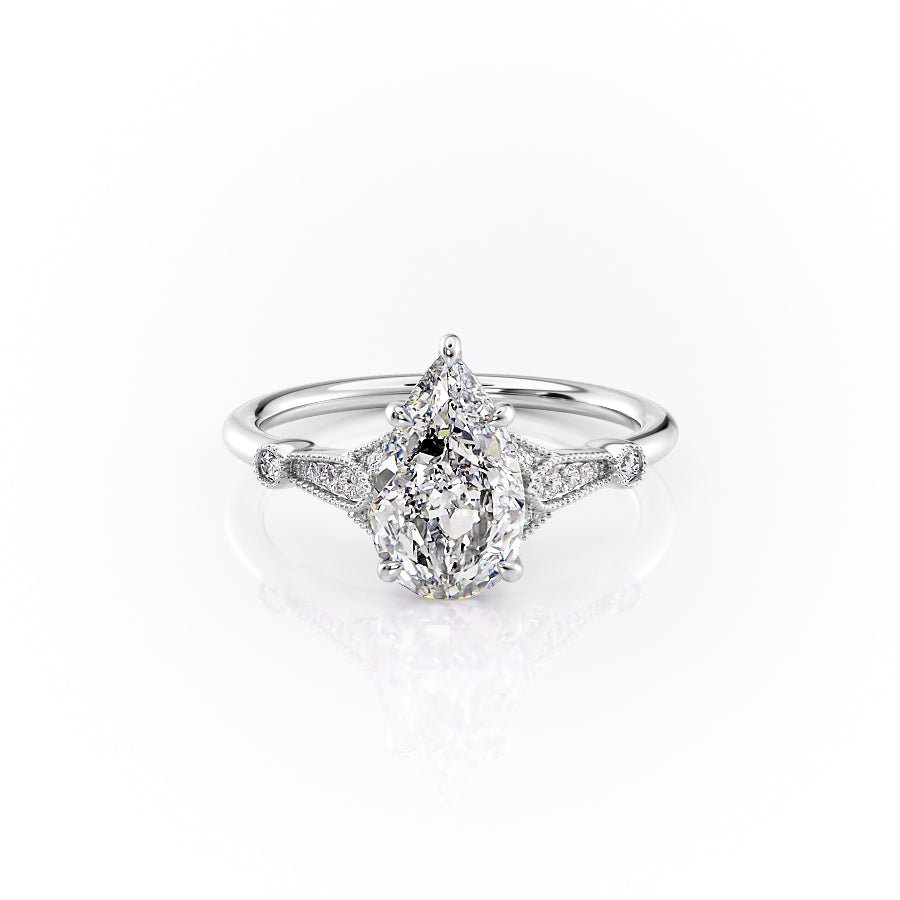 The Stephanie Set With A 1.0 Carat