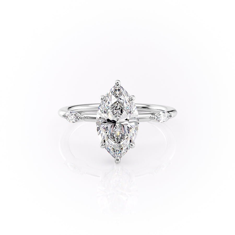 The Nicole Set With A 1.0 Carat