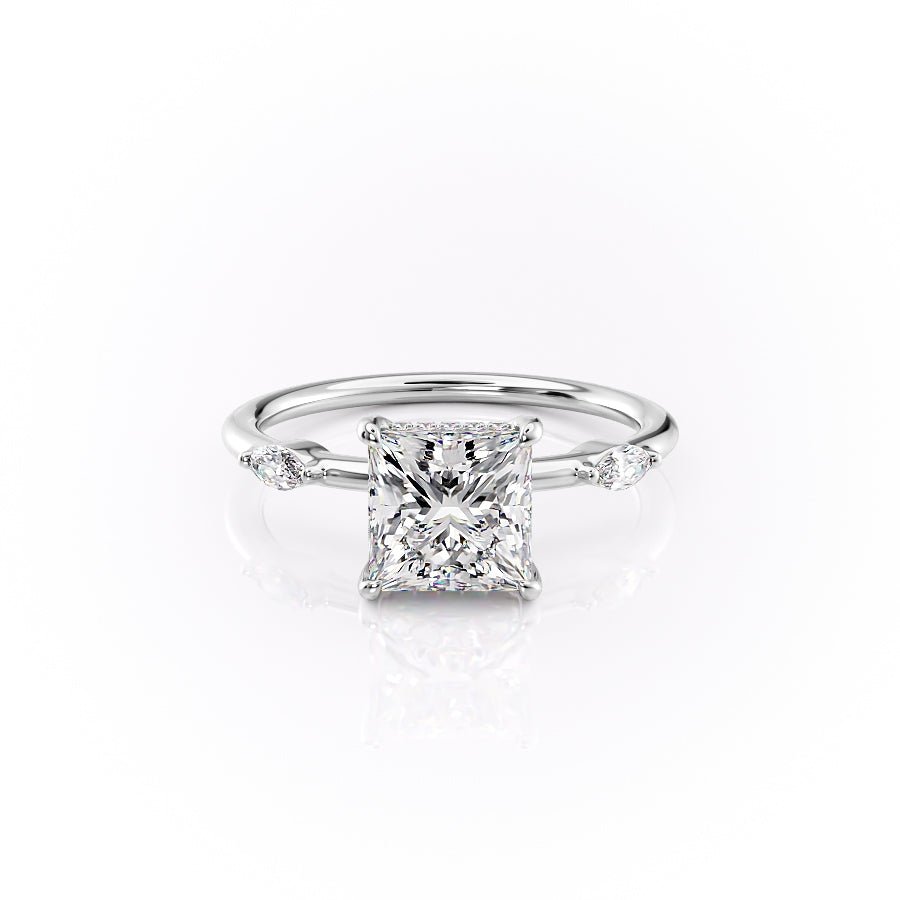 The Nicole Set With A 1.0 Carat