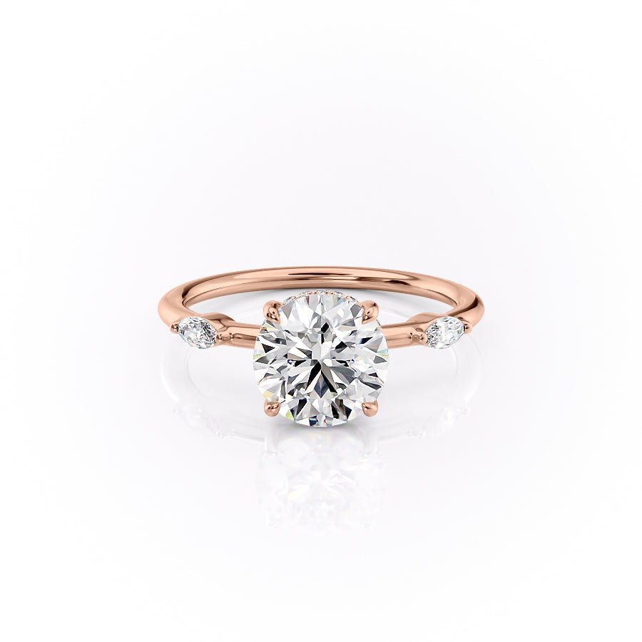 The Nicole Set With A 1.0 Carat