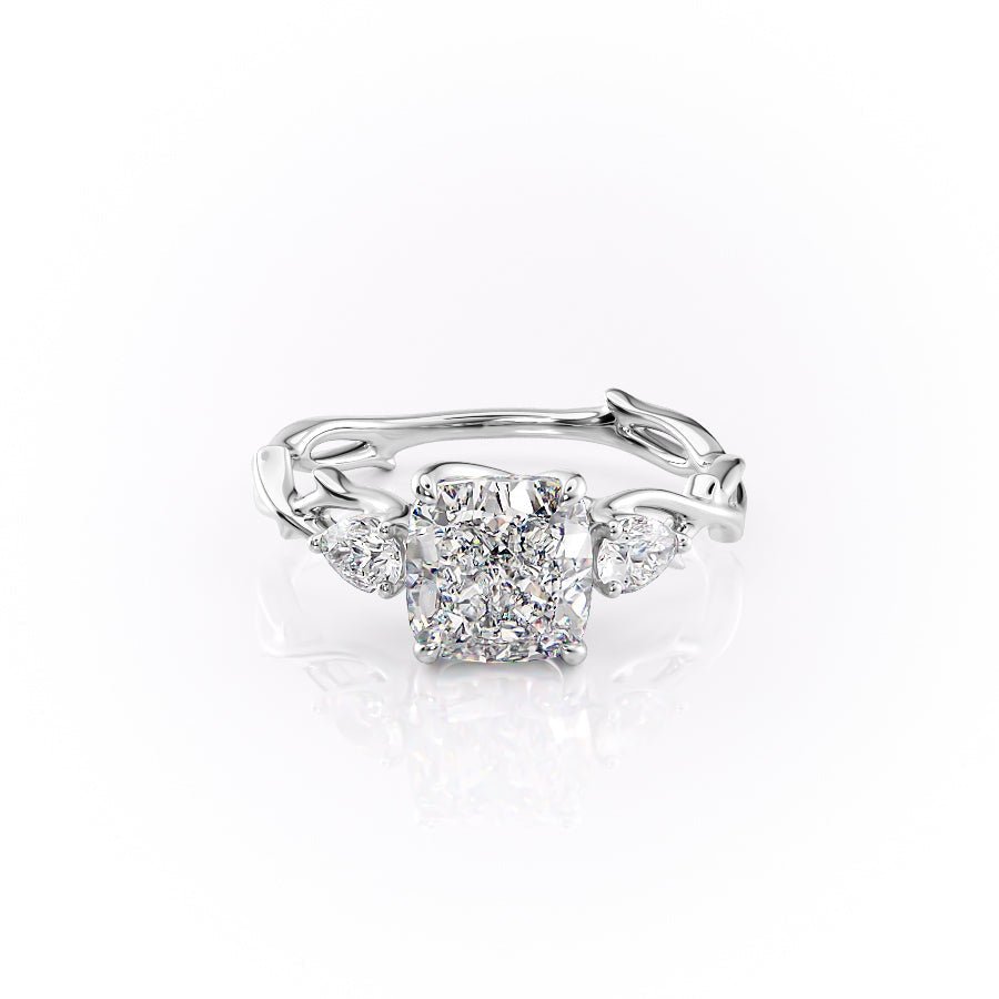 The Three Stone Twig Set With A 1.0 Carat