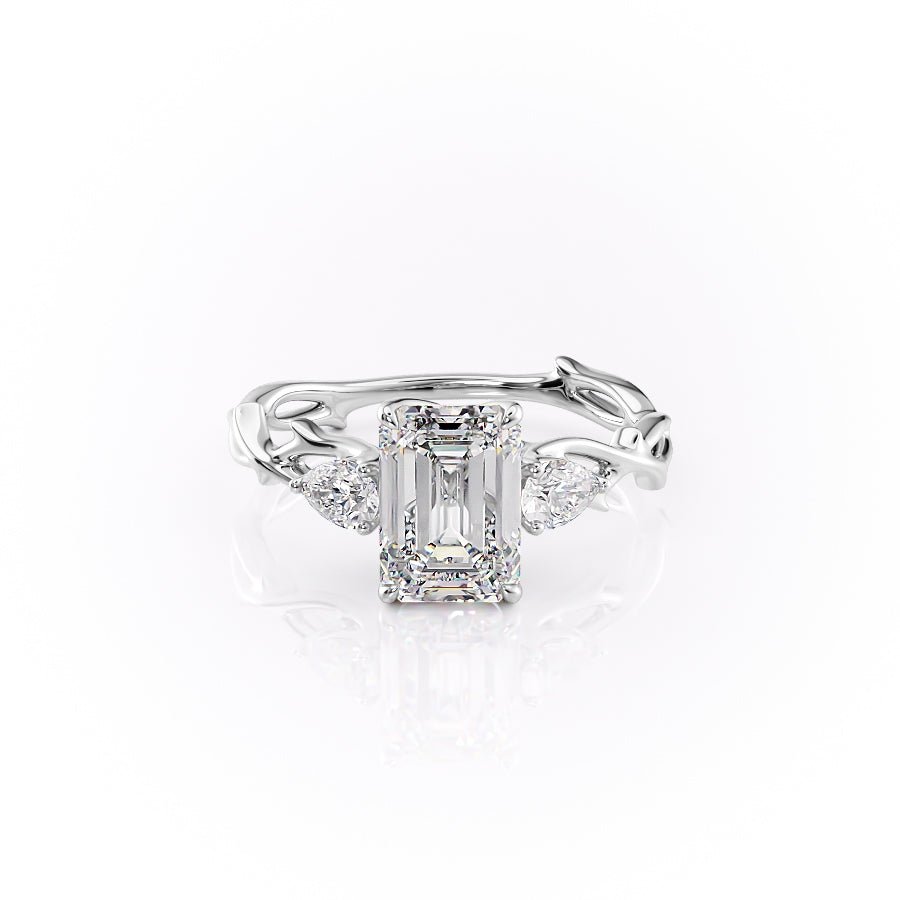 The Three Stone Twig Set With A 1.0 Carat