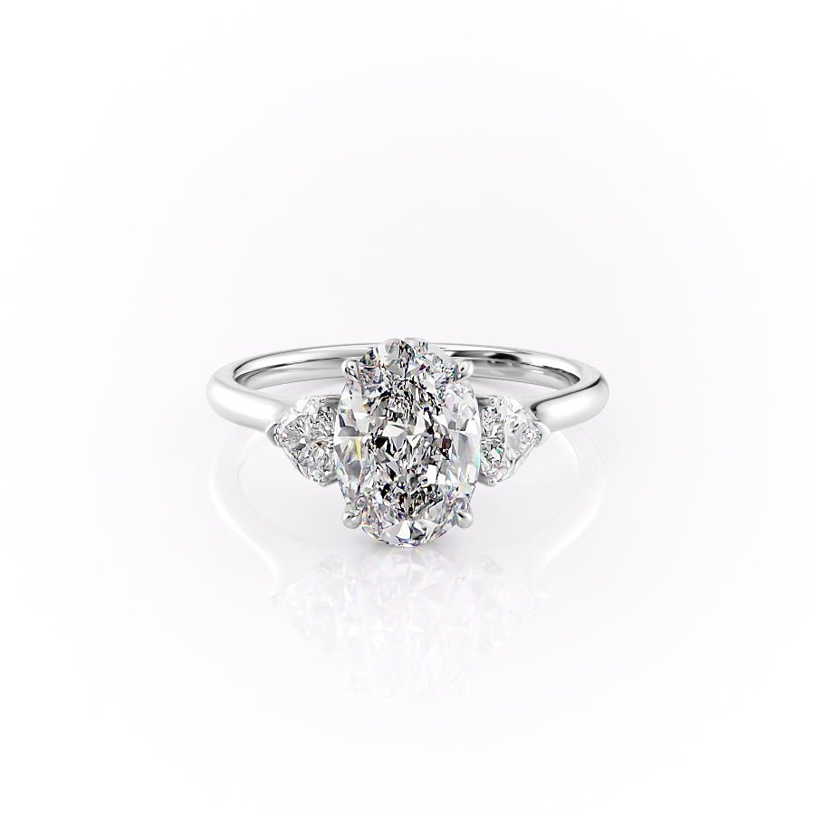 The Hearts Liv Set With A 1.0 Carat