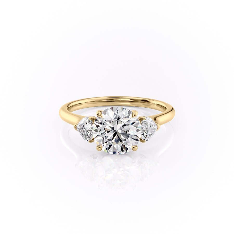 The Hearts Liv Set With A 1.0 Carat