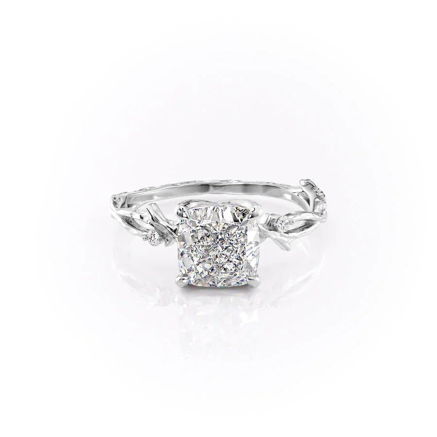 The Textured Twig Set With A 1.0 Carat